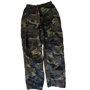 One Tough Brand Youth XL Reversible Camo /khaki Hunting Pants Pockets Hiking